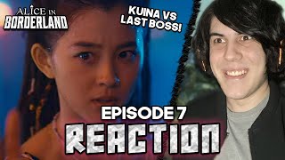 Kuina is a LEGEND  Alice in Borderland  Episode 7 Reaction [upl. by Eitirahc816]