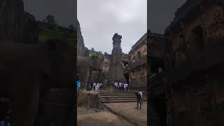 Ellora cave shiv temple aurangabad trandingshorts trandingsong [upl. by Oshinski]