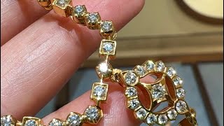 Tanishq Close Setting Diamond Necklace Designs with PriceDiamond Necklace DesignsBengaluruDeeya [upl. by Palua]