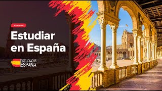 Webinar Oportunidades de estudio e investigación en España [upl. by Senior]