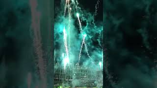 Flower Carpet 2018 Fireworks  BrusselsBelgium hostedtheme by Mexico [upl. by Hasheem]