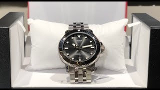 Tissot Seastar 1000 Powermatic 80  Review  T1204071105100  Olfertco [upl. by Llessur]