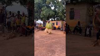 Danza de la máscara Holi en Costa de Marfil 📍🌍❤️ africa culture travel [upl. by Haeckel346]