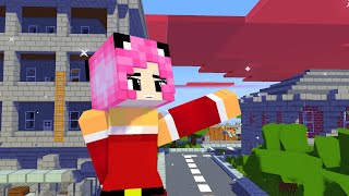 super idol meme new santa meu san  chicken wing dance minecraft animation shorts [upl. by Noiramaj]