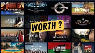 Is CuriosityStream Worth it  Best Documentary Subscription [upl. by Ahsika]