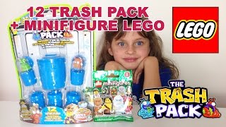 JOUET 12 Trash Pack  Minifigure Lego surprise  Toys [upl. by Cadman]