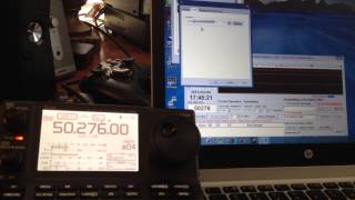 Icom USB Mod Level Adjustment  Part 1 [upl. by Dnomayd]