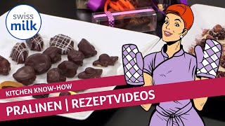 Metas Classics Wie kann man Pralinen selber machen  Rezeptvideo  Swissmilk 2015 [upl. by Cord]