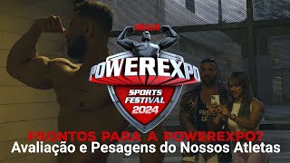 Ontem foi o dia das pesagens na Powerexpo e os nossos atletas estão a um passo da competição 💪 [upl. by Wahs]