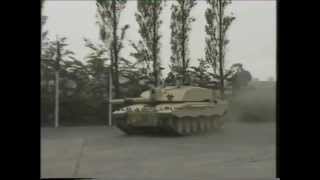 Official hand over of Challenger 2 Tank to the British Army in 1994 [upl. by Karie]