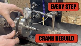 How to Rebuild a Crankshaft [upl. by Arihay]