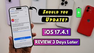 iOS 1741 Review after 3 days  Should you update to iOS 1741 [upl. by Hortensa]