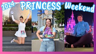 RunDisney’s Princess Weekend 2024  ENTIRE weekend full of expo races and yoga [upl. by Nawtna696]