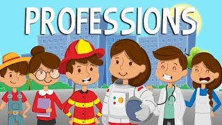 Learning about Professions  Educational Videos in English  Little Smart Planet [upl. by Jarietta248]