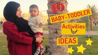 10 SIMPLE IDEAS amp ACTIVITIES TO DO WITH YOUR BABY OR TODDLER 8MONTHS–2YEARS  SARA MEER [upl. by Eibot]