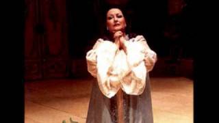 Montserrat Caballe  quotEbben Ne andro lontanaquot  quotLa Wallyquot Libretto [upl. by Kori]