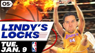 NBA Picks for EVERY Game Tuesday 19  Best NBA Bets amp Predictions  Lindys Leans Likes amp Locks [upl. by Yruoc]