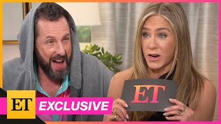 Jennifer Aniston Asks Adam Sandler Why She’s His BEST CoStar Exclusive [upl. by Hilaria]