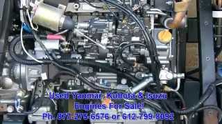 2010 Yanmar 486 Engine 071714 [upl. by Cuyler]