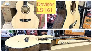 Thin body Acoustic guitar  Deviser  Price  Sound [upl. by Ahcsrop280]