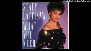 Stacy Lattisaw  Falling In Love Again What You Need [upl. by Hgielrac]