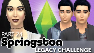 The Sims 4  Springston Legacy  Part 24  A Baby Is Born [upl. by Einre]