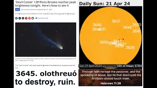 SOLAR STORM COUNTDOWN TO DEVIL COMET CLOSEST TO EARTH  JUNE 12 2024 [upl. by Lose308]