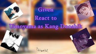 Given react to Uenoyama as Kang Dooshik  ORIGINAL  READ THE DESCRIPTION [upl. by Adelbert]