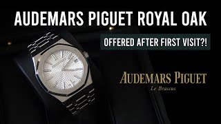 How I Got A Royal Oak From The Boutique With No Waitlist  Audemars Piguet 50th Anniversary 15510ST [upl. by Zerimar]