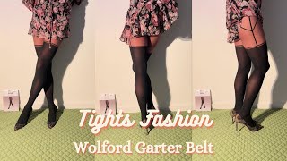 Wolford Garter Belt Tights  SheerOpaque  假吊袜带丝袜  Chapter 2 [upl. by Barayon]