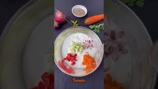 Mix veg Raita recipe 🤤  food mixvegraita raitarecipes [upl. by Kristy829]