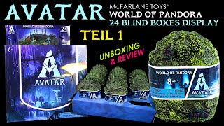 McFarlane ™ Avatar ™ World Of Pandora  24 Blind Boxes Display  alle Figuren  Unboxing  Teil 1 [upl. by Immij]