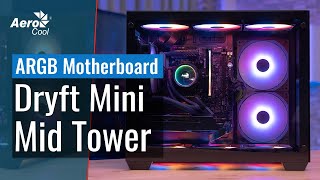 Dryft Mini Tower Case  Connecting the Hub to Your Addressable RGB Motherboard [upl. by Eyeleen]