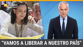 Jorge Ramos entrevista a María Corina Machado sobre la crisis y el futuro de Venezuela [upl. by Uehttam]