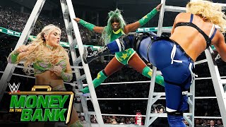 Womens Money in the Bank Ladder Match Money in the Bank 2024 highlights [upl. by Reede]