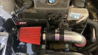 F30 FTP InletCTS Turbo Intake install So Loud N20N26 [upl. by Htebazil172]