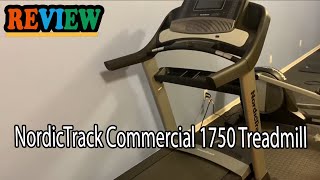 NordicTrack Commercial 1750 Treadmill Review 2023  Should You Buy It [upl. by Ronnholm]