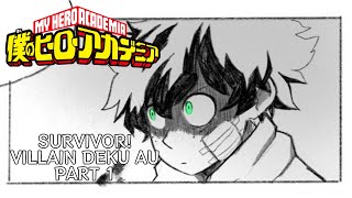 Survivor Villain Deku AU Episode 1 My Hero Academia Comic Dub [upl. by Ahsieka]