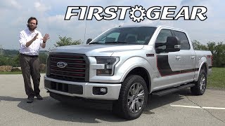 2017 Ford F150 Lariat Sport Super Crew Cab FX4 Off Road  Review and Test Drive  First Gear [upl. by Anerda]