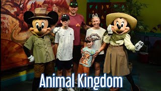 Florida July 2023 Animal Kingdom Part 1  Logans Birthday  Meet Mickey [upl. by Najed]