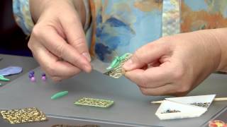 Filling Filigree with Polymer Clay [upl. by Manlove377]