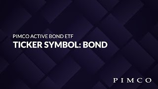 ETF of the Week PIMCO Active Bond ETF BOND [upl. by Durward]