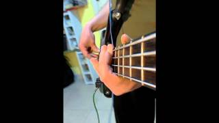 Subsonica Ft Battiato  Up Patriots To Arms Bass Cover by Jecks [upl. by Kalagher]