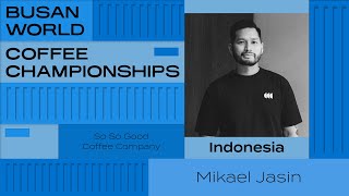 Mikael Jasin Indonesia  2024 World Barista Championship  SemiFinals [upl. by Prowel]