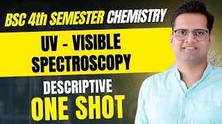 UV Visible SpectroscopyOne ShotBe DKDian [upl. by Adalard]