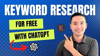 Discover How To Do Free Keyword Research with ChatGPT [upl. by Cedell523]