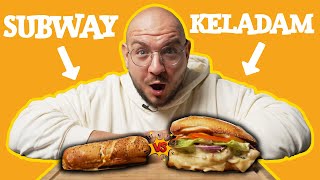 Wer GEWINNT die SUBWAY Challenge Schneller Günstiger Besser  Keladam kann‘s besser [upl. by Wheeler]