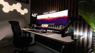 Building My NEW Desk Setup With A SUPER Ultrawide [upl. by Aiem]