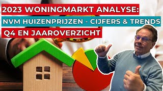 2023 Woningmarkt Analyse  NVM huizenprijzen  Cijfers amp Trends  Q4 en Jaaroverzicht Digimakelaars [upl. by Robi]