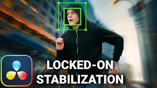 LOCKEDON STABILIZATION EFFECT  Davinci Resolve Tutorial [upl. by Ennaul]